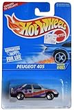 Fabriqué en Malaisie Hot Wheels Peugeot 405, argent #467