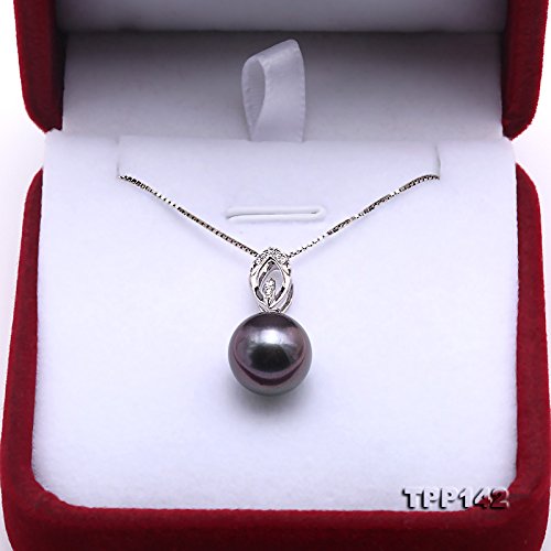 Collier de perles noires de Tahiti AAA fini les bijoux ternes - 3