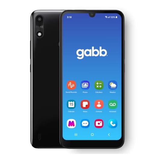 Gabb Phone 4: The Perfect First Phone for Kids - Safe Apps, No Social Media/Internet Browser, GPS Tracking, Parental Controls, Talk & Text, 30 Activation Fee