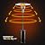 ZIOTHUM 48000 BTU Tall Stand Up Standing Lamp Heater Patio Heater Outdoor Freestanding Space Heater Stainless Steel Waterproof Propane Gas with Wheels Cover for Patio