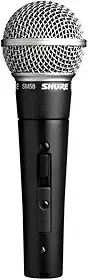 Shure SM58S Microfone de Mão Dinâmico Cardióide para Vocais