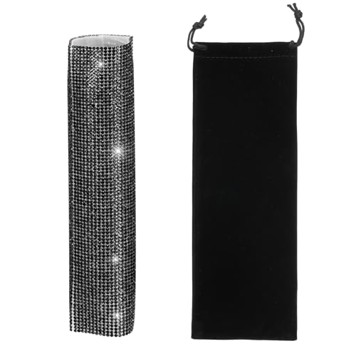Housse de poignée de microphone en strass pour habiller vos soirées karaoké et fêtes