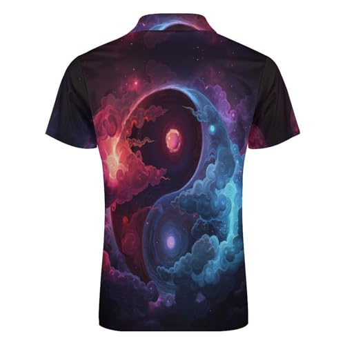 Polo homme col V nuages pull léger d'été mode et décontracté - 5