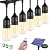 TDLOL 35FT Solar String Lights Outdoor Waterproof, Outdoor String Lights Solar Powered, Patio Lights with S14 Shatterproof Sockets, IP65 Commercial Grade LED Solar String Lights for Outside