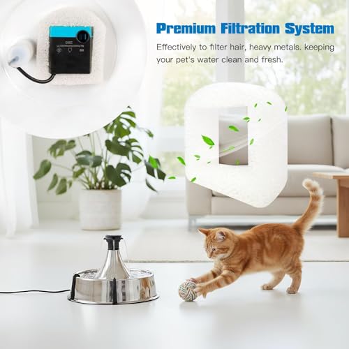 Filtro Previo Universal de Espuma para Fuentes de Mascotas 12 Unidades miniatura 5