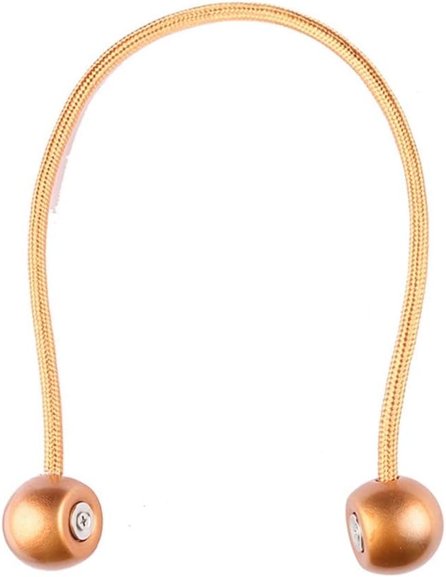 JSEIAJB 4Pcs Magnetic Curtain Clip Home Decor Curtains Holder Tieback Buckle Hanging Ball Tie Back Accessories