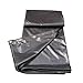 Produktbild Garten Gartenarbeit Abdeckplanen Kreative PVC Regen Tuch Wasserdichte Sonnenschutzplane Shading Tarps Beschichtete Polyester Leinwand Lkw Tarps Zeltplane Abdeckplanen ( Color : Black , Größe : 3*4M )