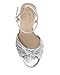 Jessica Simpson Women's Immie Platform Sandal Heeled, Silver, 8