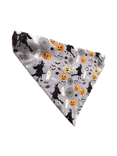 Miniatura 4 de Reversible Slip On Dog Bandana  Halloween Bandana  Glow In The Dark Bandana  Ghost Bandana  Slip Over The Collar Bandana  For Small Medium Or Large