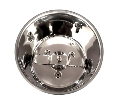 Image of BAJAJ Small /Chutney Jar For Mixer Grinders | Mixer Grinder Replacement Parts (400Ml, Steel),Silver