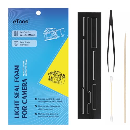 Custom Pre-Cut Light Seal Foam Sponge Kits for Olympus OM-10 OM10 Film Cameras.