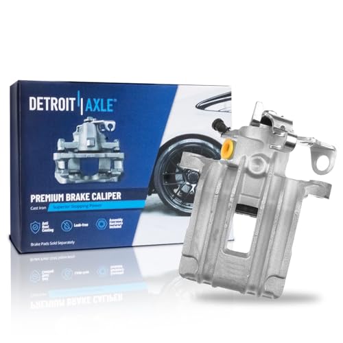 Image of Detroit Axle - Rear Left Brake Caliper for Volkswagen Golf City