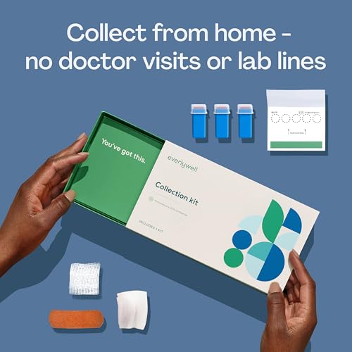 Image of Everlywell At-Home Hepatitis C Test Collection Kit for Women and Men. Get Discreet, Accurate Results at Home from a CLIA-Certified Lab Within Days, for Ages 18 Plus