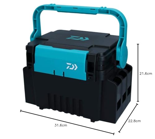 ダイワ(DAIWA) タックルボックス TB3000 ブラック/グリーン 釣り ボックス 7枚目