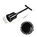 MECCANIXITY E12 Shade Ring Removal Tool T Type 31mm Dia Light Replacing Accessories Black Plastic, Pack of 3