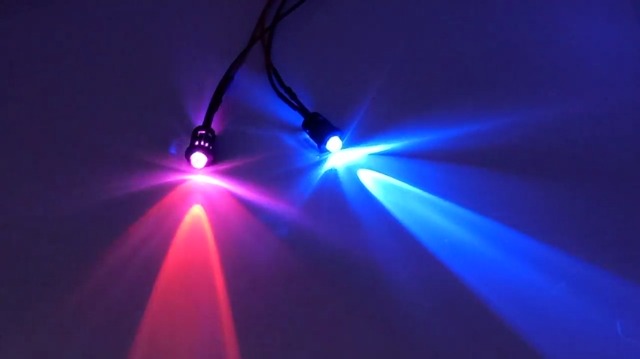 HUAZIZ 100 Pièces 5mm Diode LED 12V Diode, LED Blanc Pre Wired Diodes, Diode LED Pré-Câblé Lumières Kit, Ronde Diodes Électroluminescente