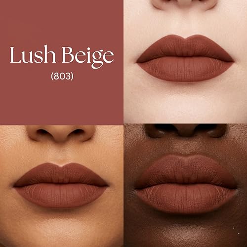 Image of BARELOVE SLAY All Day Non-Drying Liquid Lipstick for Women with Matte Finish One Swipe Application | Highly Pigmented |Smooth Glide Formula | Long Lasting | Transferproof | 12 ml | 803-Lush Beige