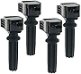 A-Premium Engine Ignition Coil Packs Compatible with Ford Escape 2013-2019 Explorer 2012-2019 Focus 2012-2018 Fusion 2013-2019 Mustang 2015-2019 2.0L 2.3L 2.5L 4-PC Set