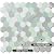 BeNice Peel and Stick Tile Backsplash,Kitchen Bathroom Wall Adhesive Wall Stickers Hexagon Backsplash Waterproof(10sheets, Mint Green)