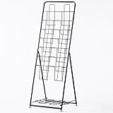 アールエフヤマカワ パンフレットスタンド7段 RFPFS (ブラック, ダブル)