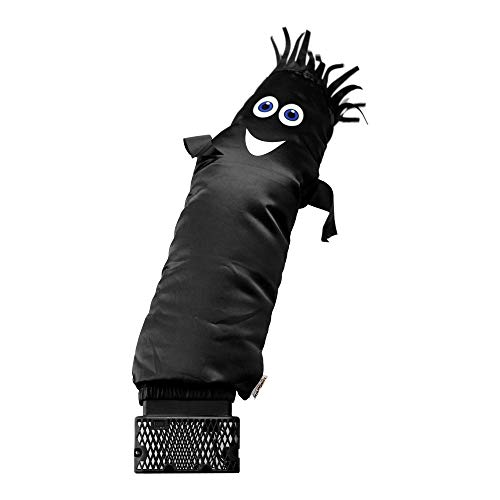 Image of LookOurWay Air Dancers Mini Inflatable Tube Man Set - 29 inch Wacky Waving Inflatable Tube Guy with Blower for Desktop Advertising - Black