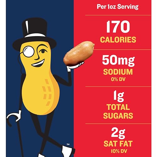 Planters Lightly Salted Cocktail Peanuts, 340g