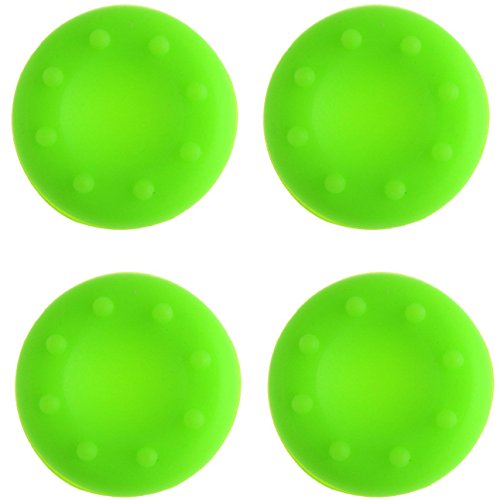 Funda de silicona analógica para mando de juego PS3, Xbox 360, Xbox One, 4 unidades, color verde