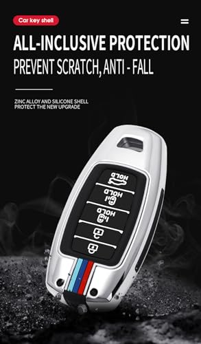 Coque clé Hyundai cassée ? Protégez votre télécommande 5 boutons usée - 4