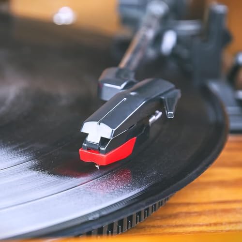 3 Stück USB Plattenspieler Nadel, Plattenspieler Ersatznadel, Neu Saphirspitze Nadel 33 45 und 78 U/min Schallplatten LP Audio Spieler Ersatzteil, für meiste Phonograph, Vinyl Plattenspieler
