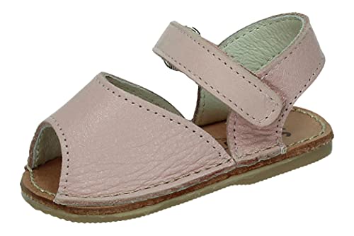 Sandales en cuir rose enfant 15 EU idéales pour les sorties au parc