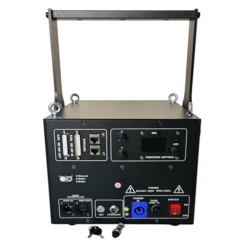 Image of JUNMAN 10W RGB Full Color Animation Stage Light DJ Disco Beam Stage Lights | for Party Wedding Event Lighting Show