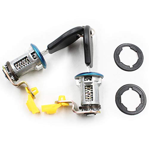 Hotwin Door Lock Set with Key (Left and Right) 80600-01G25 80601-01G25 Compatible with Nissan Pickup D21