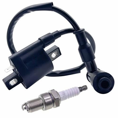 Image of GY6 Racing Ignition Coil SSR 125 Spark Plug Wire with Spark Plug for 50CC 90CC 110CC 150CC 200CC 125CC 250CC Moped Scooter ATV Go Kart Pit Dirt Bike Engine Motorcycle