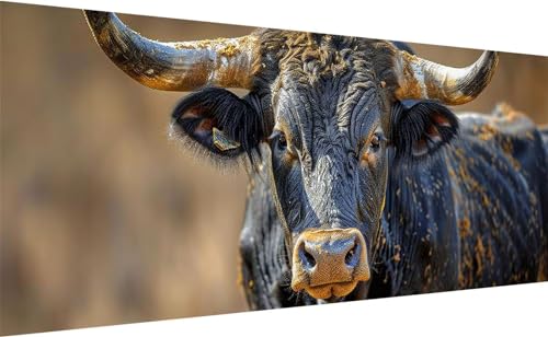 Diamond Painting Adulte bœuf pour décoration de chambre | Grand kit 220x100