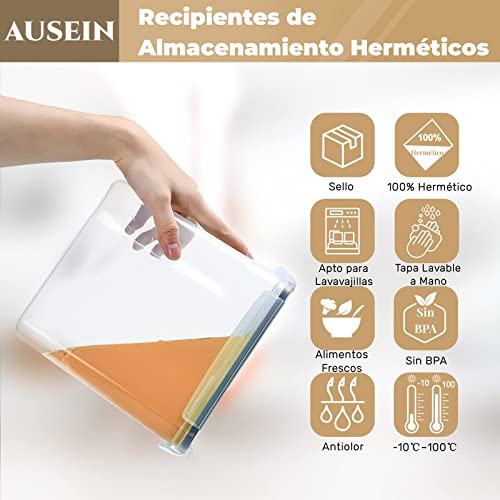 Catálogo para Comprar On-line Recipientes para cereales los 10 mejores. 18 Recipientes para cereales marca Ausein (3)