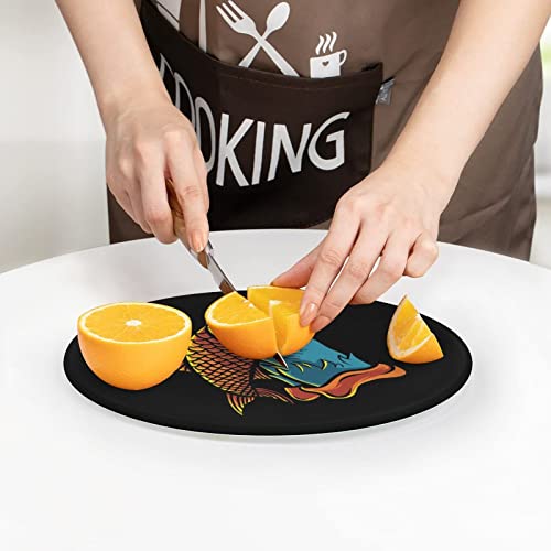 Planche à hacher les aliments Poisson Rouge pour petits espaces - 8