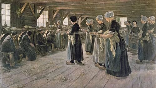 Affiches et Gravures Spinnerei à Laren Max Liebermann Impression Sur Toile Moderne 60x90cm