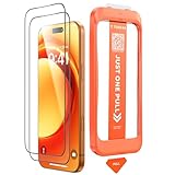 TORRAS For iPhone 17 Pro ガラスフィルム いphone17 pro 用 フィルム 航空宇宙ガラス 9H+硬度 米軍MIL規格 全面保護 10倍強化 極細ベゼル対応 ラウンドエッジ 超簡単貼り付け ワンプル(Just One Pull) ガイド枠付き 指紋防止 サラサラ 落下・破損防止 ブルーライトカット 2枚セット 6.3インチ For iphone17pro フィルム GlassGo Ultra