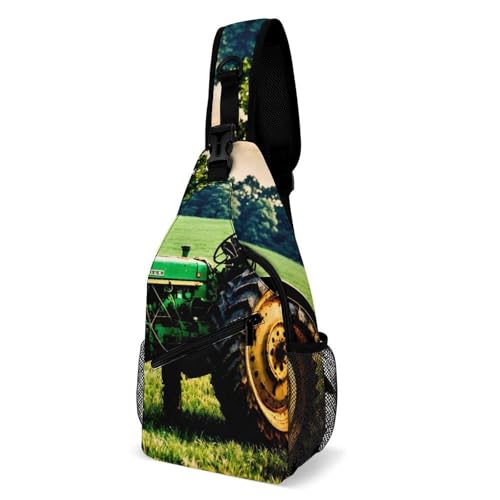Mochila de hombro Old Tractor ideal para organizar tus viajes y rutas