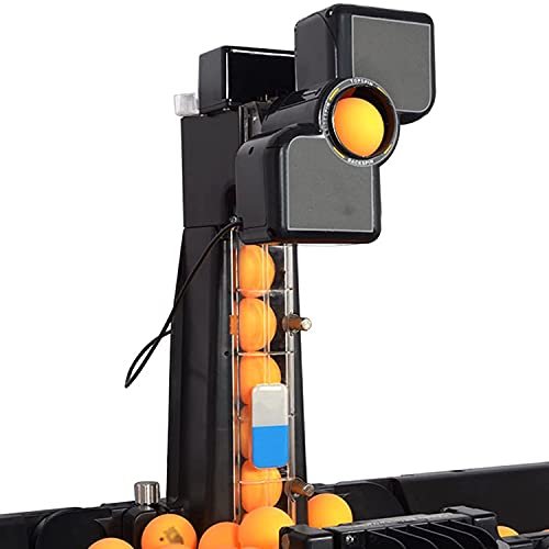 Máquina de Servicio de Pelotas de Tenis de Mesa, máquina automática de Entrenamiento de Robot de Ping Pong, Punto de caída multigiratorio de Robot de Pelotas de Ping Pong automátic