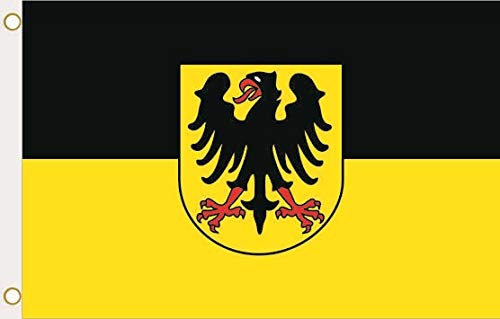 Flagge Marktheidenfeld – 90x150 Cm, 100% Polyester | Wetterfest, Doppelt Gesäumt, Mit 2 Metallösen