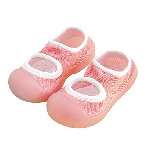 Infant Cute Cartoon Socks Shoes Baby Walking Shoes Soft Antislip Wearproof Socks Shoes Crib Shoes Baby Sock Shoes