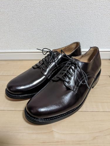 米軍 サービスシューズ ブラウン系 US8 1/2 SHIPS ミリタリーサービスシューズ ダークブラウン 8.5 - 製品詳細