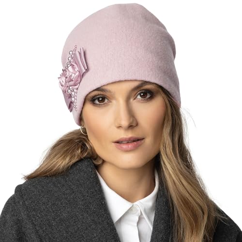 Bonnet femme automne hiver en laine chaude Vivisence idéal pour les sorties en plein air