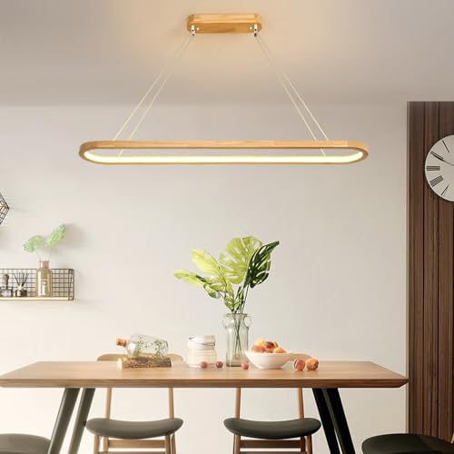 Lámpara colgante de aro de 60 cm lineal LED para techo de comedor moderno 3