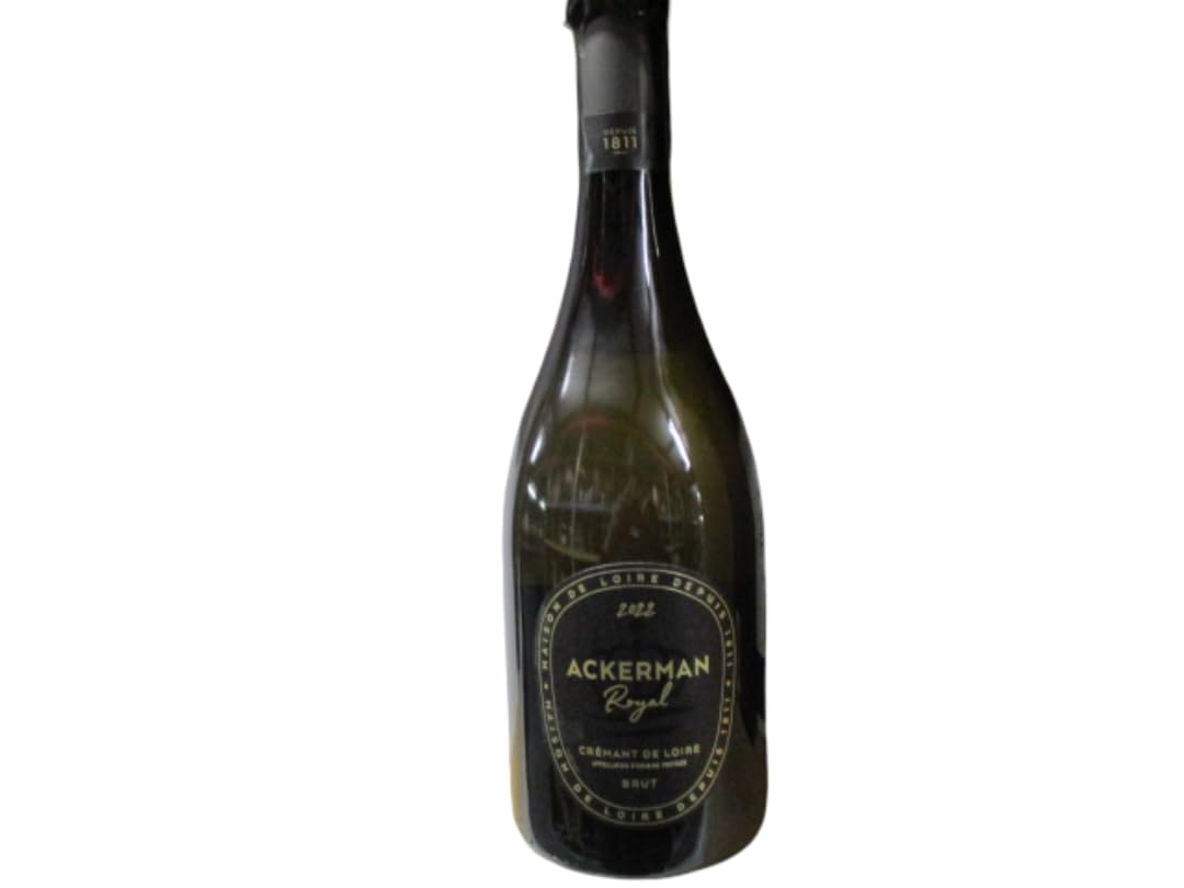 Ackerman Cremant Royal Brut AOP Crémant de Loire (1 x 0.75 l)(Die Verpackung und Jahrgang kann variieren)