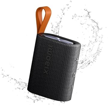 Xiaomi Sound Packet Mi Alto-falante portátil Bluetooth 5.4, alto-falante IP67 à prova d'água Bluetooth externo com som dinâmico, suporta conexão TWS, tempo de reprodução de 10 horas, preto