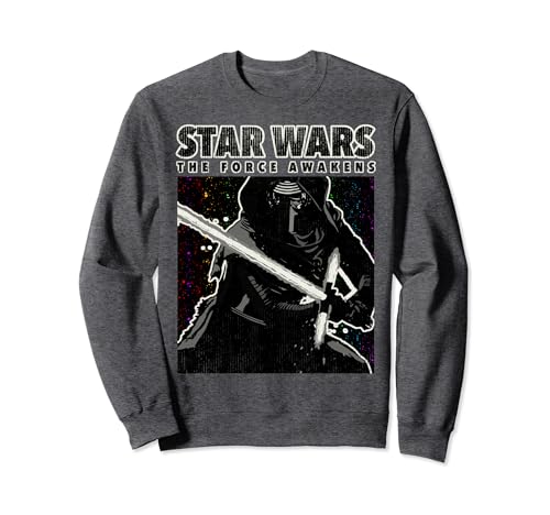 Sweat Star Wars Kylo Ren affiche Épisode 7 en coton premium et finitions soignées