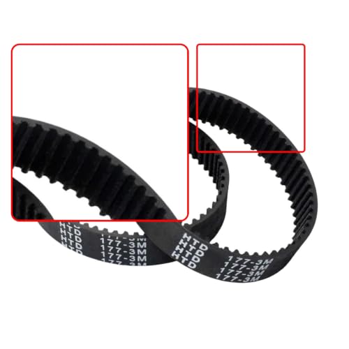 Correa de aspiradora 7696 tipo 6 compatible con Black Decker BD713 3