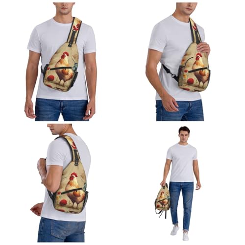 Bolso Cruzado Estilo Pechera para Hombre y Mujer miniatura 7